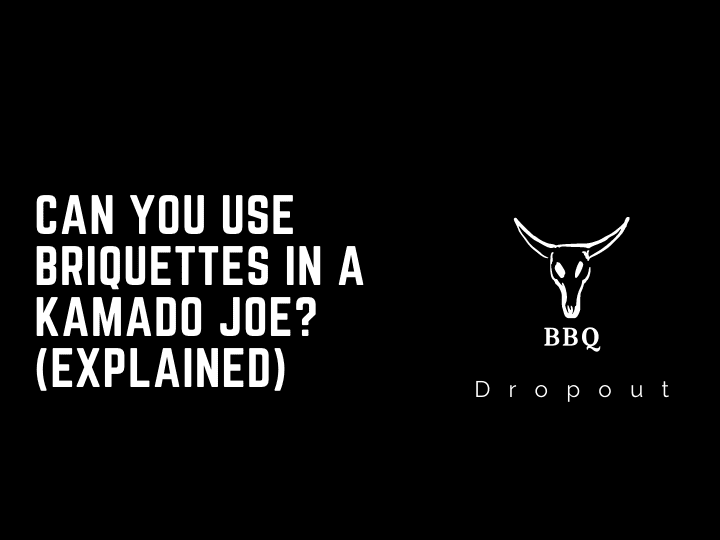 Can You Use Briquettes in a Kamado Joe? (Explained)