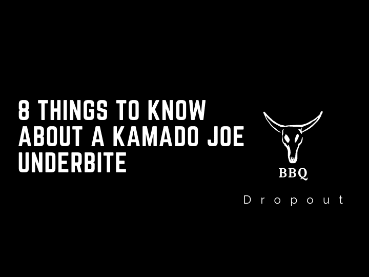 8 Things To Know About A Kamado Joe Underbite