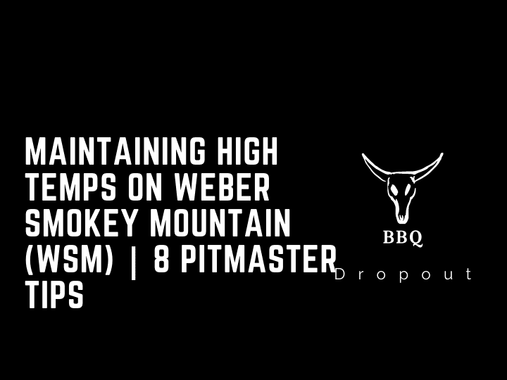 Maintaining High Temps On Weber Smokey Mountain (WSM) | 8 PitMaster TIPS