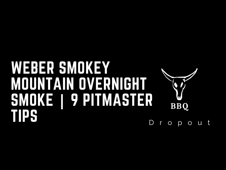 Weber Smokey Mountain Overnight Smoke | 9 PITMASTER TIPS