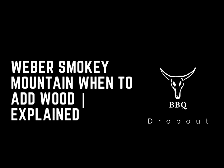 Weber Smokey Mountain When To Add Wood | Explained