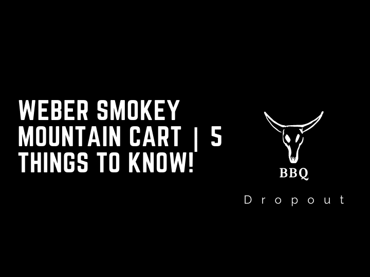 Weber Smokey Mountain Cart | 5 Things To Know!
