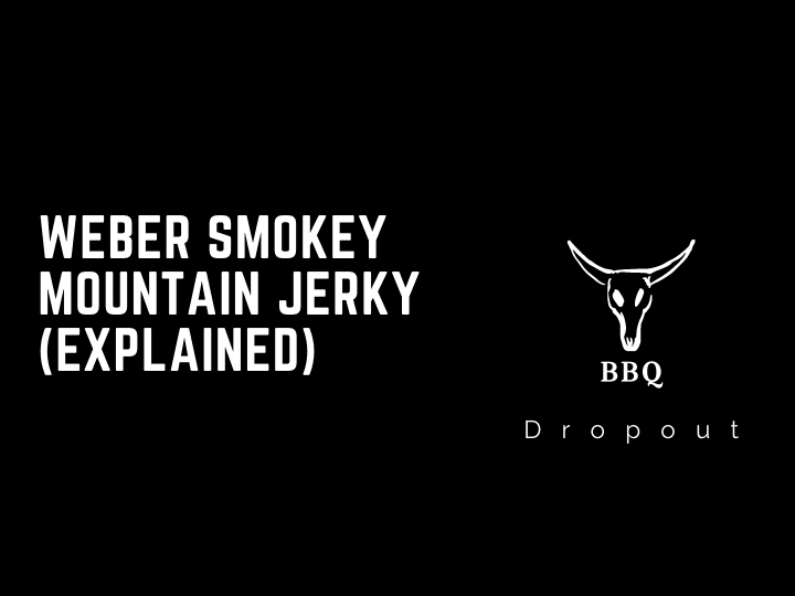 Weber Smokey Mountain Jerky (Explained)