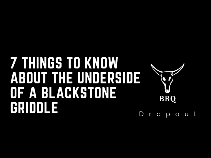 7 Things To Know About The Underside of A Blackstone Griddle