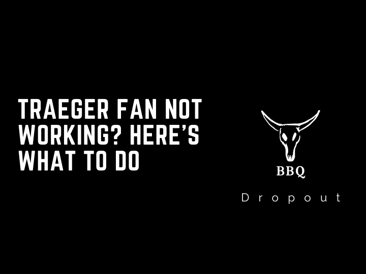 Traeger Fan Not Working? Here’s What To Do