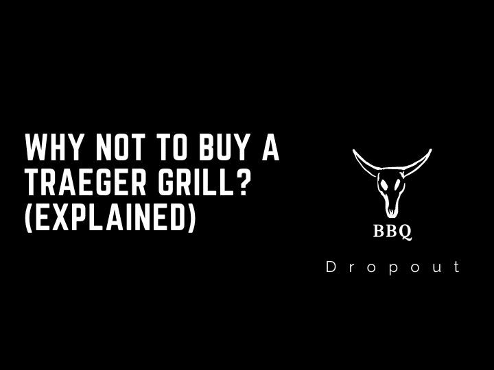 Why not to buy a Traeger grill? (Explained)