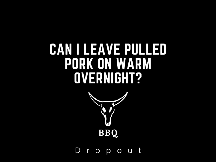 Can I leave pulled pork on warm overnight?