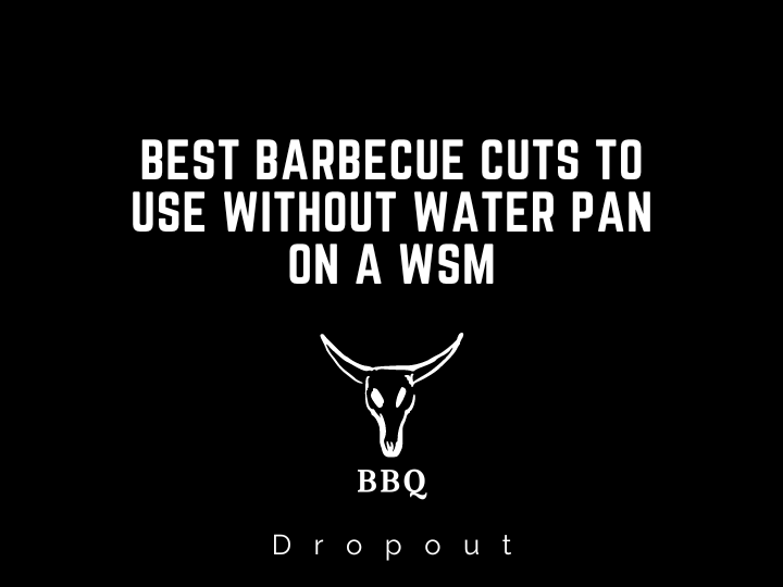Best Barbecue Cuts To Use Without Water Pan On A WSM