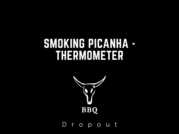 Smoking Picanha - Thermometer