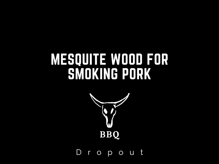 Mesquite Wood for Smoking Pork